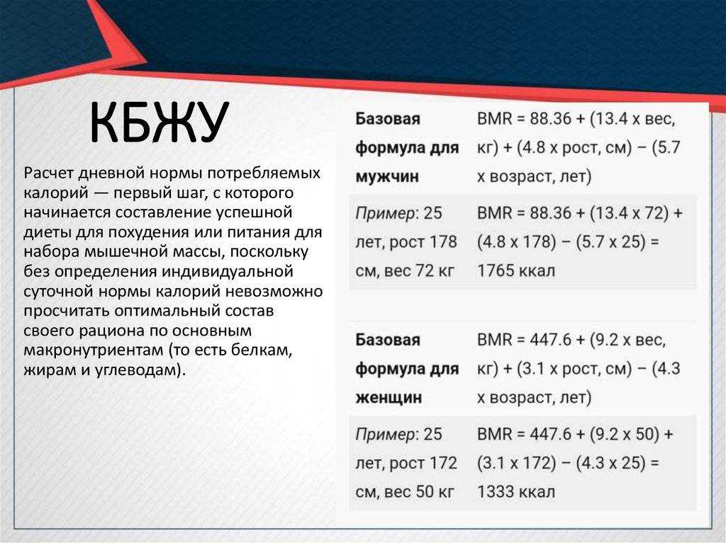 Снизить калории: как рассчитать кбжу? - спорт - info.sibnet.ru