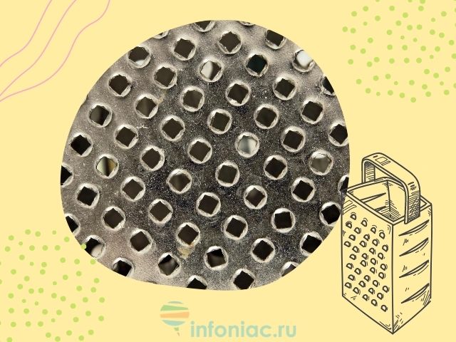 О том, зачем квадратной терке сторона с шипами, знают немногие