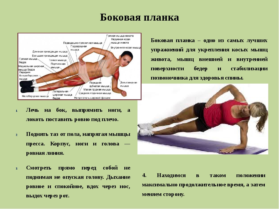 Планка каждый день: комплекс на 5 минут, влияние на мышцы и похудение, польза и вред