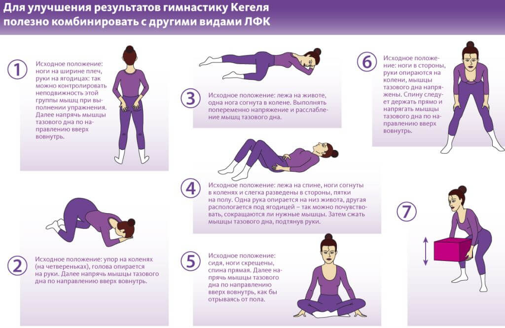 Уроки для самостоятельной тренировки интимных мышц