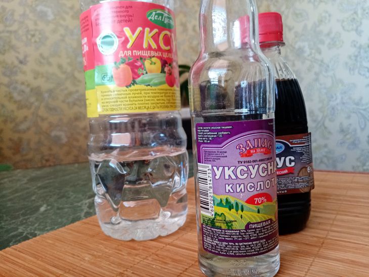Что можно, а что никогда нельзя чистить уксусом