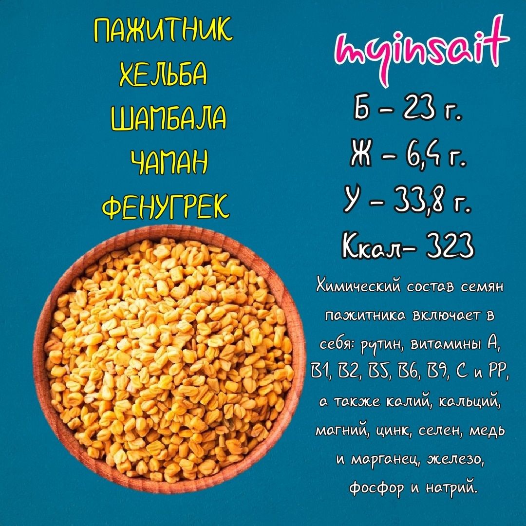 Необыкновенные свойства пажитника. вы должны их узнать