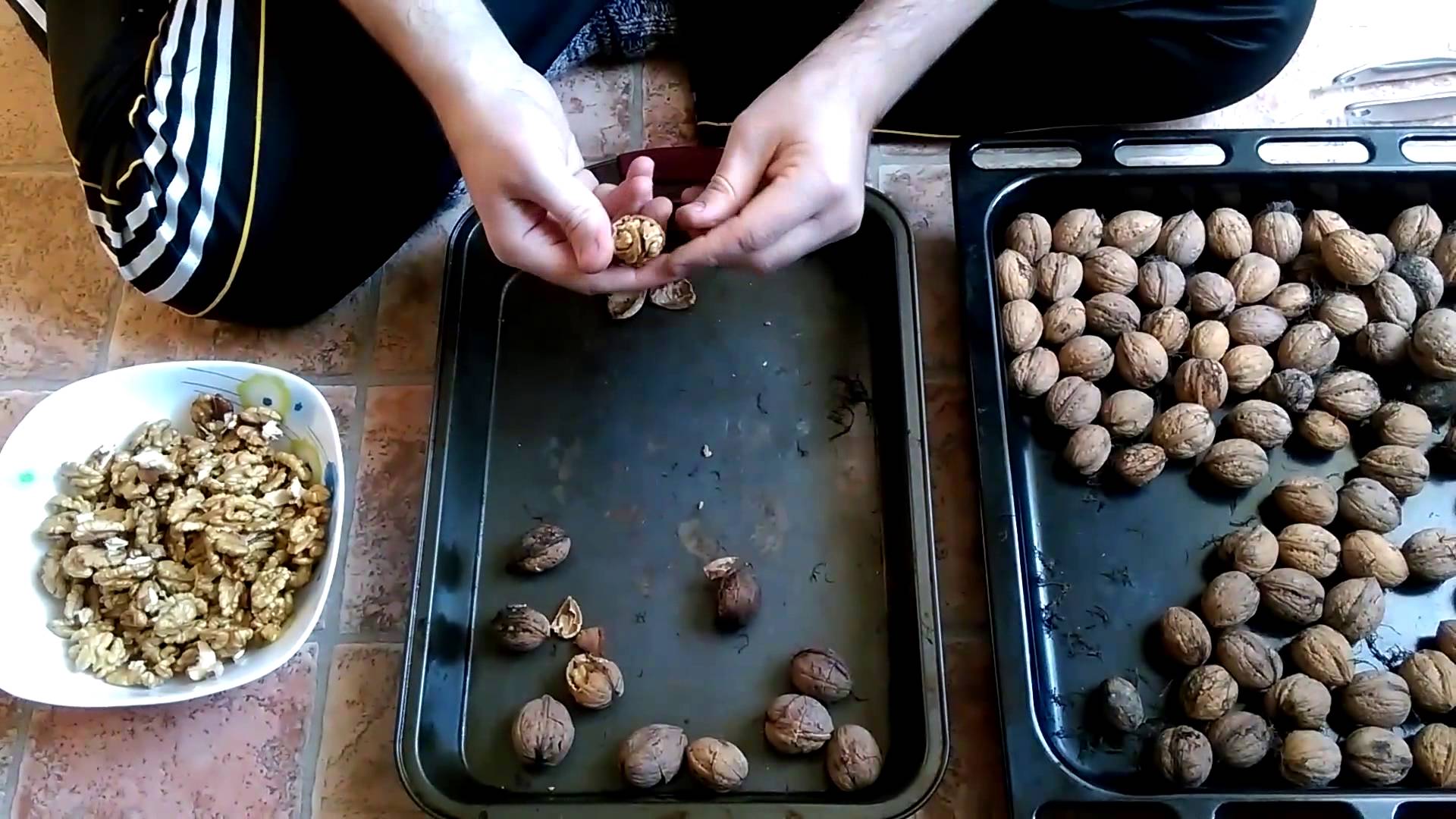 Как мыть грецкие орехи перед употреблением