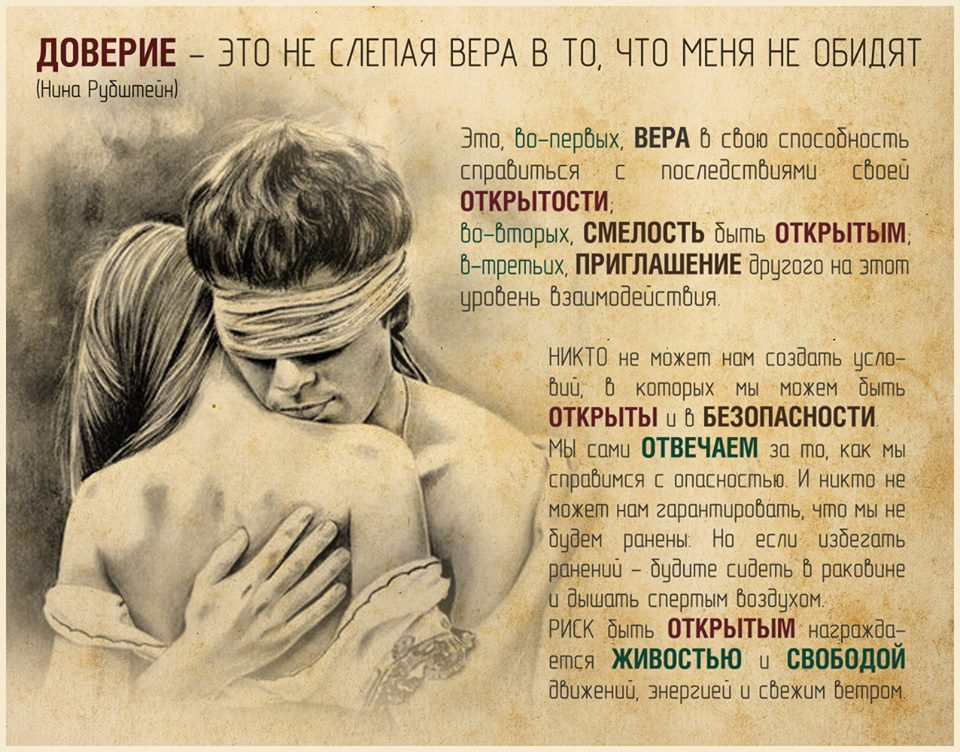 Доверие как основа семьи - nasledie digital