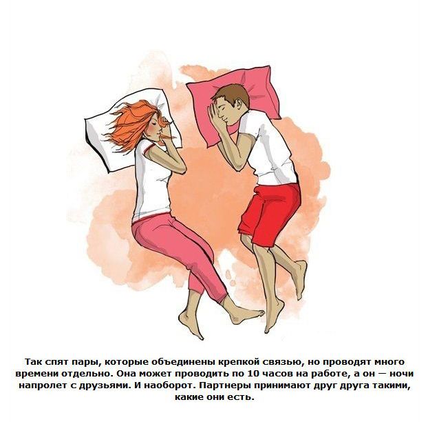 Тест: что о ваших отношениях говорит поза, в которой вы спите вдвоём