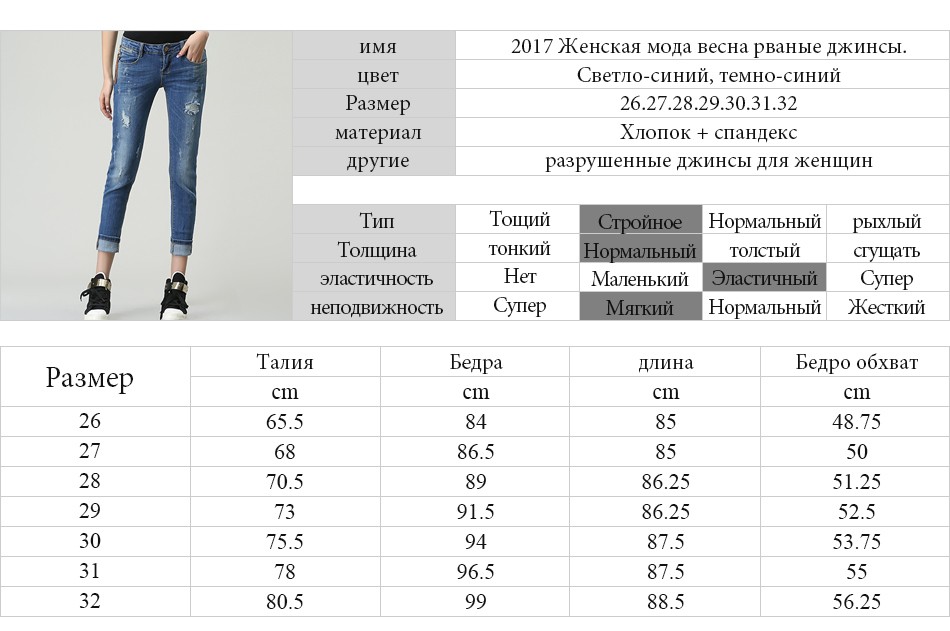 Как определить размер джинсов и найти для себя подходящую модель