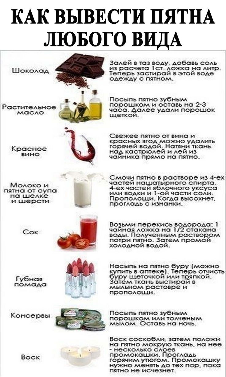 Как отстирать тональный крем с одежды: 10 способов вывести пятно