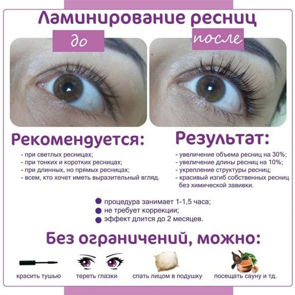 Ламинирование ресниц: - плюсы и минусы, сколько держится вся информация в нашей статье.